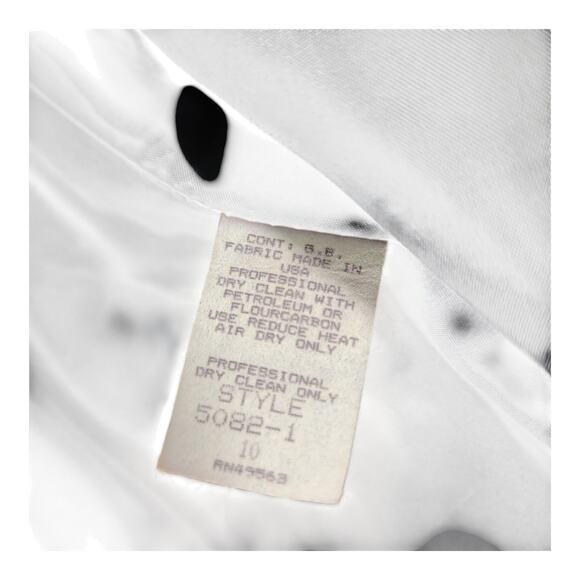 Victor Costa Vintage Black Green Pink Beaded Strapless Evening Dress Gown 10 - Picture 11 of 11